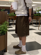 ヒルズベーシックカーペンターバミューダバンディングパンツ