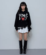 RUDDY CLUB OVER HOODIE (BLACK)_F24ZB057