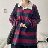 Tora Striped Lucky Long Sleeve T-shirt (6 colors) H&L