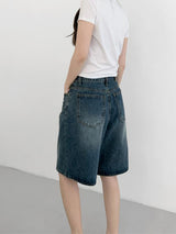 Old Bermuda denim pants