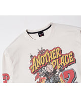 RG アナザープレイス ウォッシュド長袖Tシャツ (Ecru)