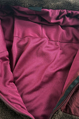 Retro deep pile fleece jacket