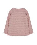 [Unisex] オーバーフィットツイードジャケット Pink