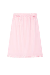 Overlace Layered Skirt [Pink]