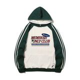EL Club Raglan Line Hoodie T-Shirt 4Color