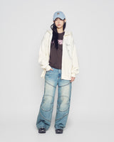 25FW ACベアコーデュロイポイントボールキャップ スカイブルー