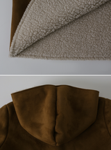 Camel Boa Hood Duffle Mustang Coat