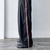 Patterned Side-Line Trousers