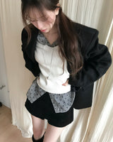 グリーンウィッチウール&ファーシングルオーバーJK