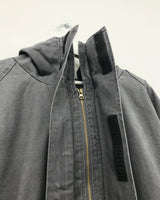 Shearling Overfit Cotton Field Jacket (2 Colors)