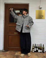 Cozy Golden One-Tuck Pants
