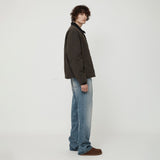 LOOSE FIT VINTAGE WASHING DENIM BLUE