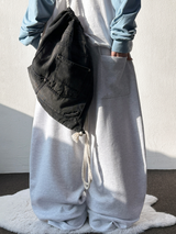 ishishiku Basic Wide Long Pants 2 SIZE 3 COLORS