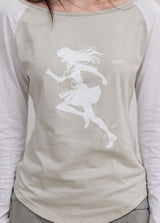 Star Reglan Long Sleeve / Off White