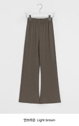 Rayuni Stripe Bootcut Banding Pants