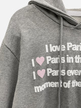 Kiki Love Lettering Hoodie (3c)