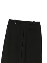 CHECK ROLL UP SWEATPANTS BLACK