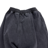 denim washing big balloon pants