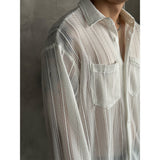 [S/S] Lace see through shirts (2color)