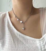hvv Heart Bold y2k Volume Heart Necklace