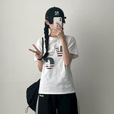 Delder W.C レタリング半袖Tシャツ