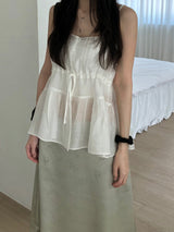 Pintuck Lace Bustier (3 colors)