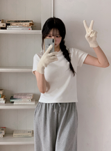 Basic Winter Mink Warm T-shirt (5color)
