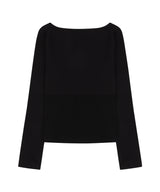 【NF】OZボタンフロントカーディガンTシャツ_F24QB281