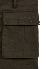 wool pk skirt (brown)