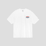 ダメージド エリプス ロゴ Tシャツ