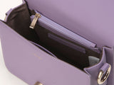 ISLE MINI shoulder leather bag / Purple Lilac
