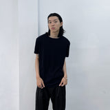 Minimalist Linear Ribbed Shirt