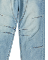 26SS STUDDED BALLOON FIT DENIM PANTS 