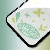 Flower Blooms Epoxy Phone Case (Green-WH)