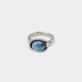 Marble Bezel Ring