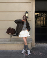 [Bellide made] Rock Chic, Leather Blouson Jacket