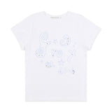 Gliter Mazy Logo Tee (White) F25QB125
