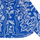 PIPING PAISLEY SHIRT (UNISEX)_SYF2BL02BU