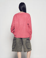 26SS UTILITY DYING DENIM SHORT PANTS