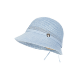 バンドペーパーニット ボンネットハット (Sky Blue)