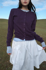 Rene Soft Round Cardigan (5color)