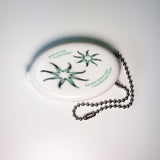 BORN IN CODE NTP-4 Coin Wallet Keyring (White)