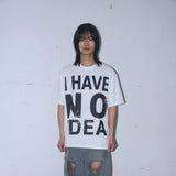 Untitled ノーアイディア ピグメントウォッシュ ショートスリーブ Off White