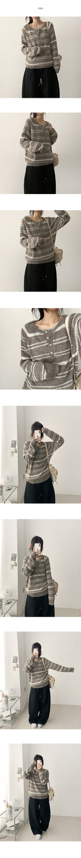 Tiff Snap Dangara Knit