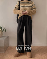 Wool Nordic Knit