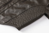 Bella leather jacket - brown 