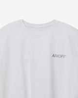aim T-shirts [ white ]