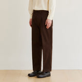 シェイクスペースコットンドリルパンツ (Brown)