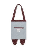 RABBIT STAR REVERSIBLE ECO BAG(BURGUNDY)