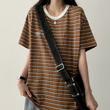 Ronto Dangara color boxy fit short sleeve